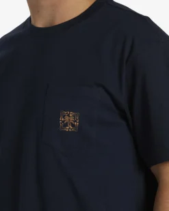 Troppo - T-shirt com bolso para Homem