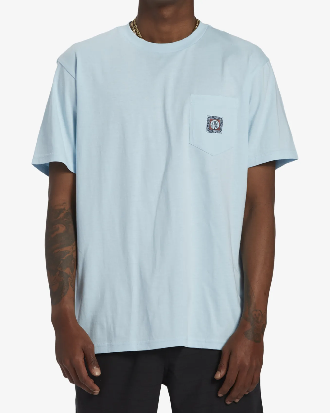 Troppo - T-shirt com bolso para Homem