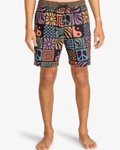 Wasted Times Layback 18.5" - Cal&ccedil;&otilde;es de banho para Homem