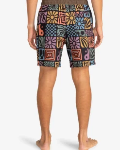 Wasted Times Layback 18.5" - Cal&ccedil;&otilde;es de banho para Homem