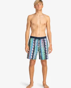 Wasted Times Layback 18.5" - Cal&ccedil;&otilde;es de banho para Homem
